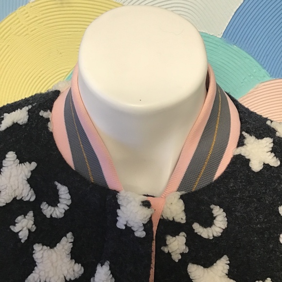 Cat & Jack jacket size L (10/12) black white and pink - Picture 2 of 7